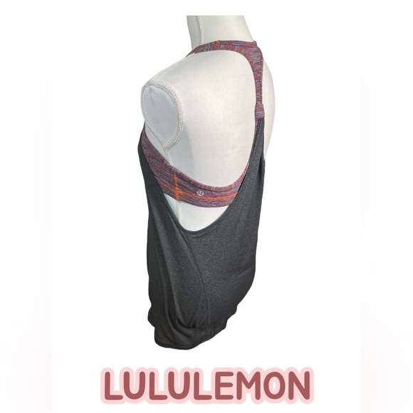 Lululemon | Practice Freely Tank | Deep Coal/We Are From Space Black March Multi - Picture 4 of 8